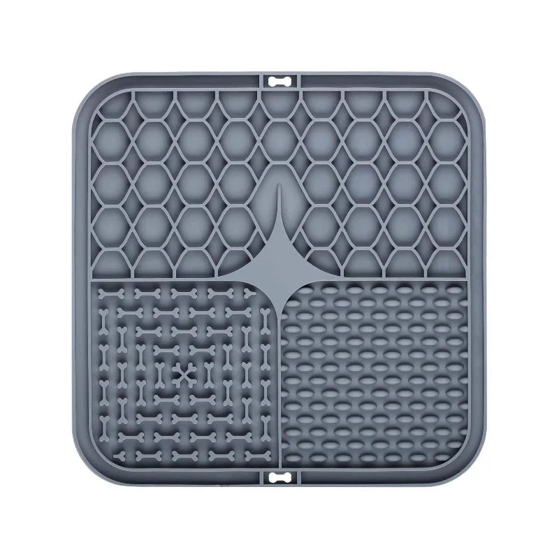 Petopotamus Slow Feeder Lick Mat — Anxiety Relief & Enrichment for Dogs & Cats