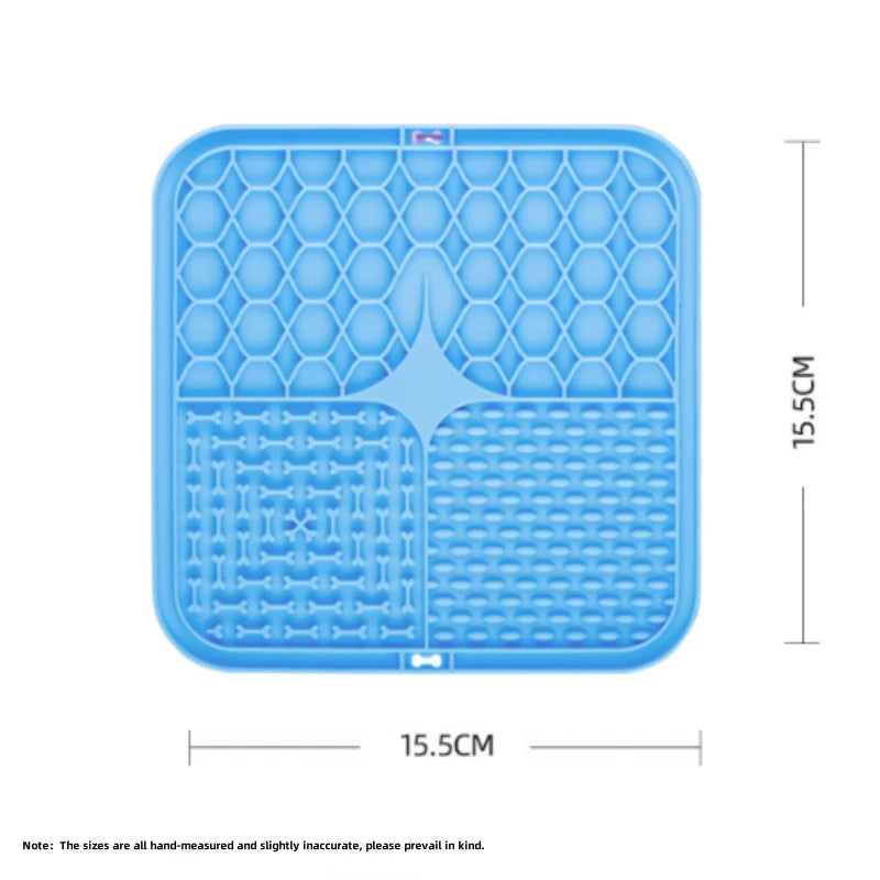 Petopotamus Slow Feeder Lick Mat — Anxiety Relief & Enrichment for Dogs & Cats