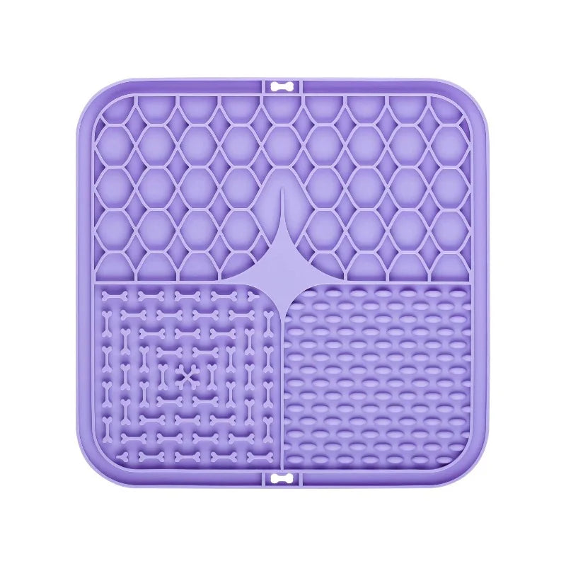 Petopotamus Slow Feeder Lick Mat — Anxiety Relief & Enrichment for Dogs & Cats