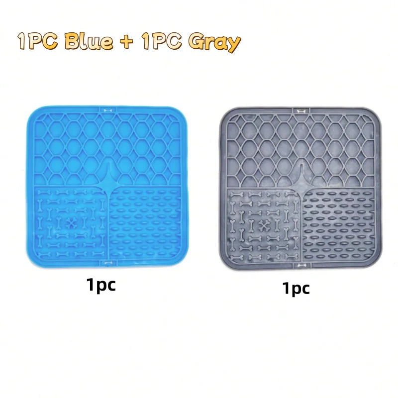 Petopotamus Slow Feeder Lick Mat — Anxiety Relief & Enrichment for Dogs & Cats