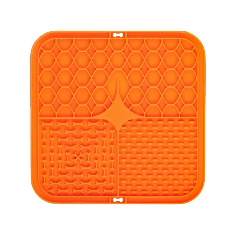 Petopotamus Slow Feeder Lick Mat — Anxiety Relief & Enrichment for Dogs & Cats